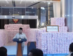 Presiden Saksikan Penyerahan Rp6,6 Triliun Hasil Penanganan Korupsi