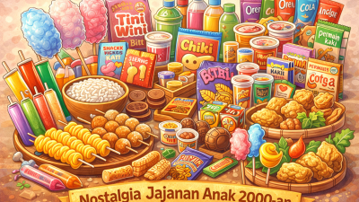Nostalgia Jajanan 2000-an, Kenangan Manis yang Tak Lekang Waktu