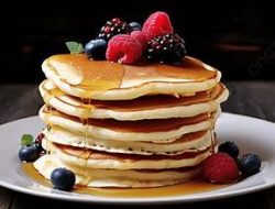Pancake Jadi Favorit Sarapan Praktis, Ini Cara Membuatnya di Rumah