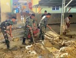 Sinergi TNI–Warga Pulihkan Aceh