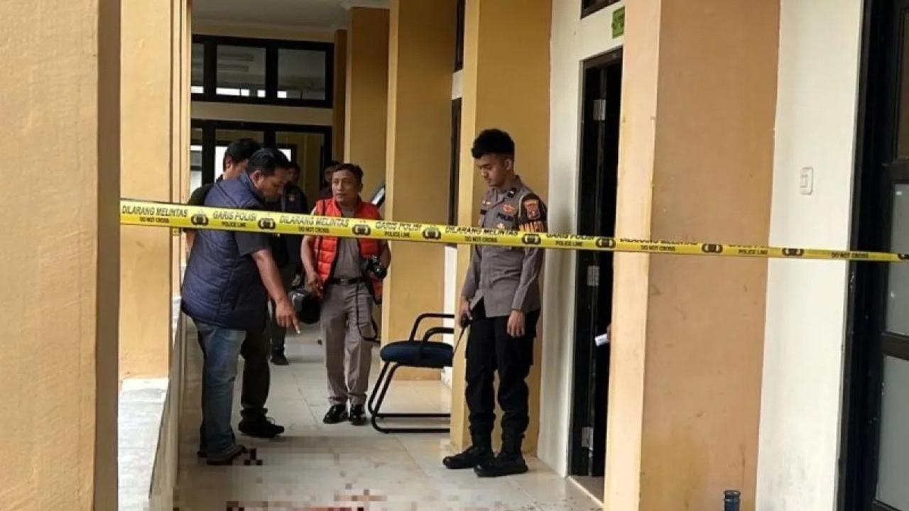 Lokasi Pembacokan Mahasiswi UIN Suska Riau (AntaraNews)