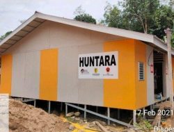 Pemerintah Bangun 4.263 Huntara di Sumatra