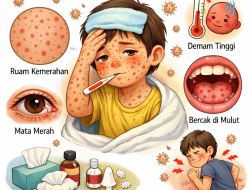 Jakarta Waspadai Lonjakan Campak Saat Lebaran