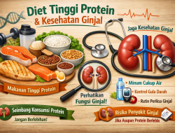 Fakta Diet Tinggi Protein dan Kesehatan Ginjal