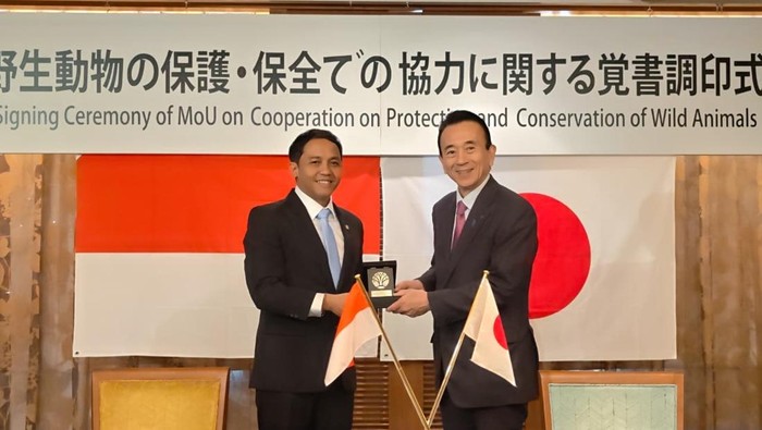Indonesia teken MoU tentang kerja sama perlindungan dan konservasi satwa liar dengan Jepang