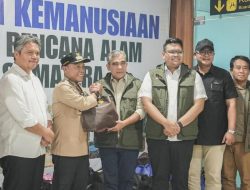 Muzani Salurkan 5.000 Bantuan untuk Korban Bencana Sumut