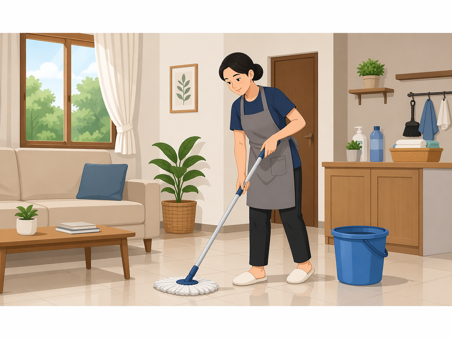 ilustrasi waktu kerja prt