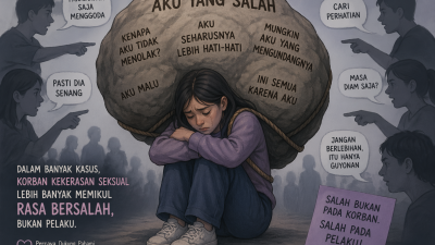 gambar ilustrasi Korban kekerasan seksual lebih banyak memikul rasa bersalah