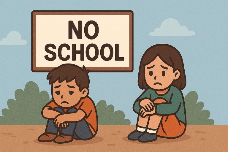 tidak sekolah anak-anak