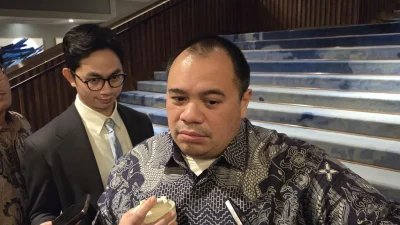 Chief Investment Officer (CIO) Danantara Pandu Sjahrir saat ditemui dalam acara Fitch Ratings Annual Indonesia Conference di Jakarta, Kamis (23/4/2026) (ANTARA/Bayu Saputra)