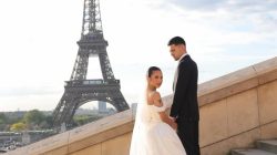 Jennifer Coppen dan Justin Hubner Tampil Romantis di Paris