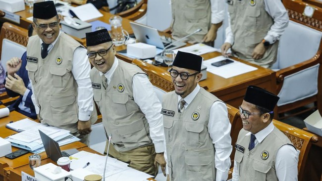 Menteri Haji umumkan potensi kenaikan biaya haji 2026. (ANTARA FOTO/ASPRILLA DWI ADHA)