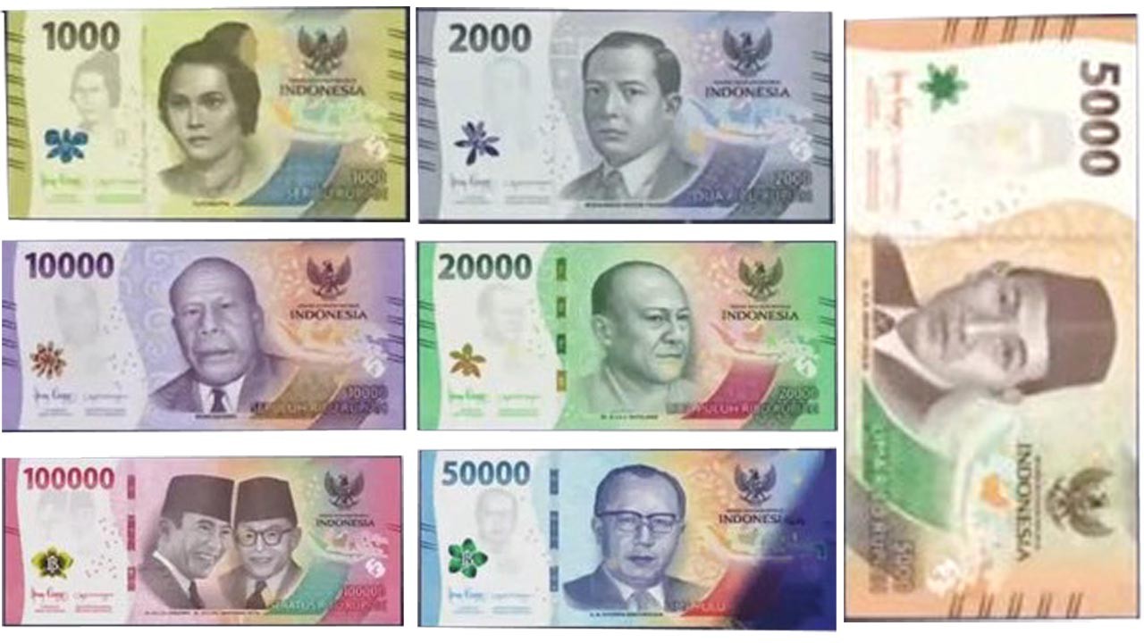 uang rupiah indonesia