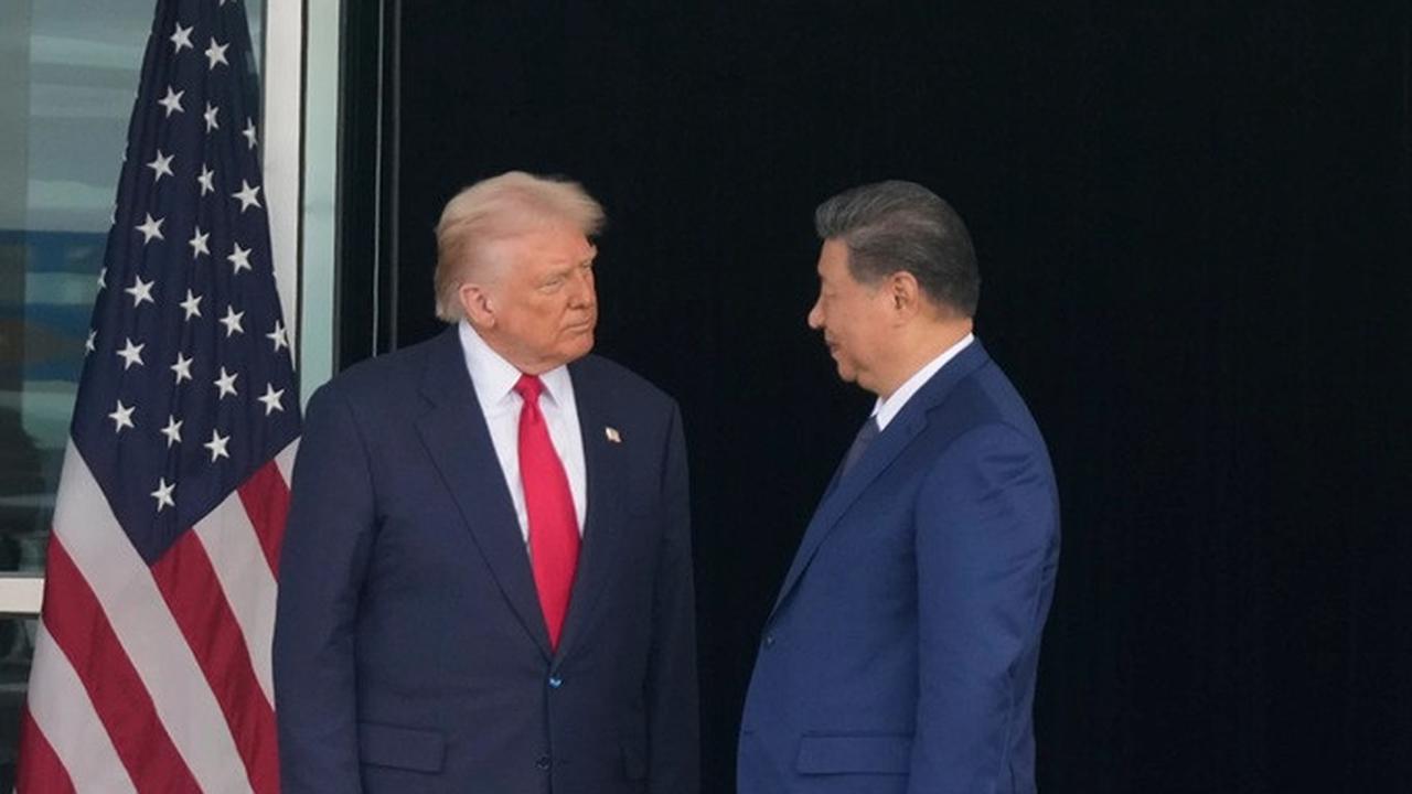 Presiden Amerika Serikat Donald Trump dan Presiden Tiongkok Xi Jinping.(Dok. AP/Mark Schiefelbein)