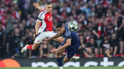 PSG vs Arsenal, Final Liga Champions di Budapest