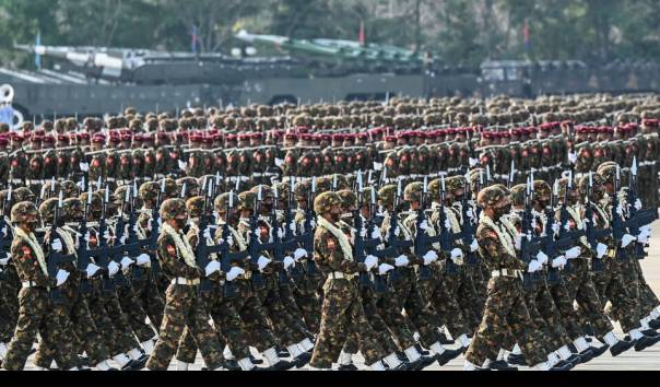 myanmar militer