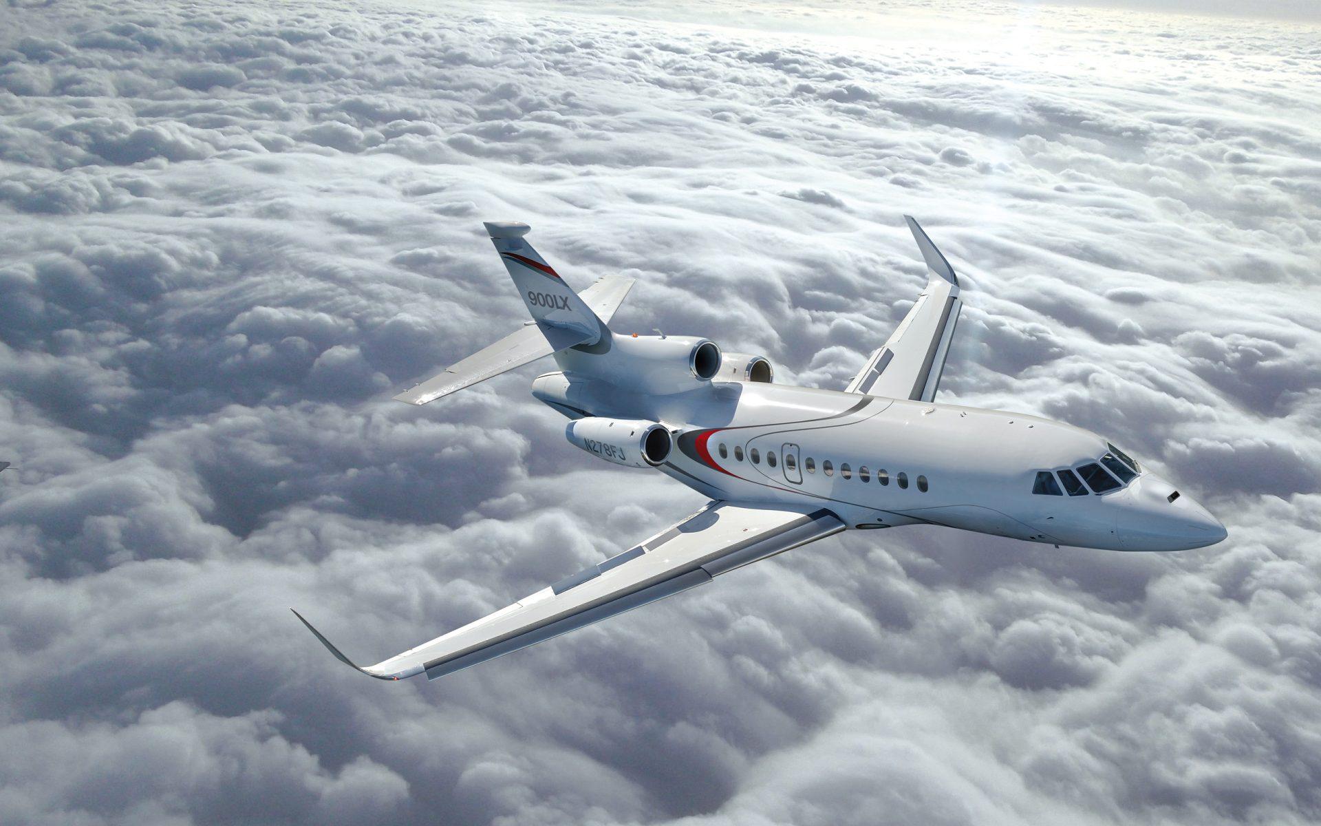 ilustrasi pesawat jet