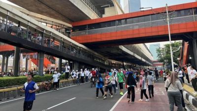 Pramono Siapkan Peresmian Koridor Rasuna