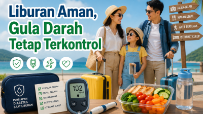 Liburan Aman, Gula Darah Tetap Terkontrol