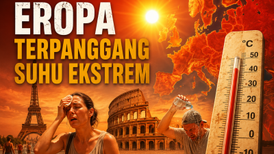 Eropa Terpanggang Suhu Ekstrem