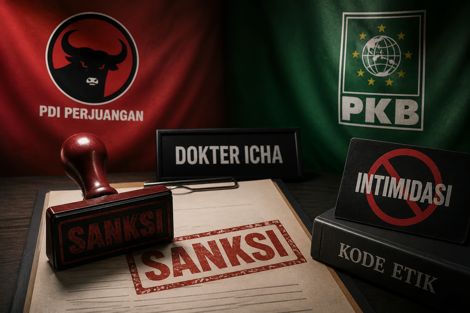 Intimidasi Dokter Icha Berujung Sanksi dari PDIP dan PKB