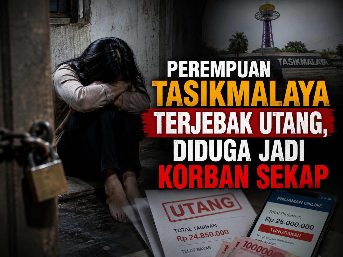 Perempuan Tasikmalaya Terjebak Utang, Diduga Jadi Korban Sekap