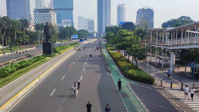 Jakarta Cerah, Warga Tetap Waspada Perubahan Cuaca