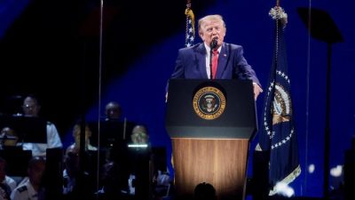 Pidato Trump Memanas, Komunisme Jadi Sasaran